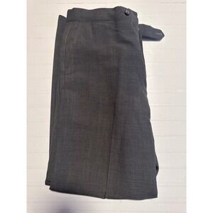 VTG Sansabelt Jaymar Slacks Mens 34x29 Grey Good Vintage Beltless Dress Pants